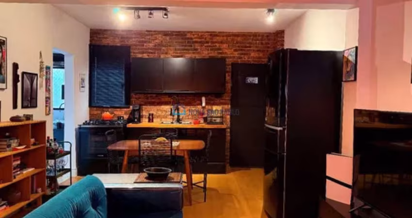 Apartamento na Bela Vista, 2 dormitórios totalmente mobiliado e reformado