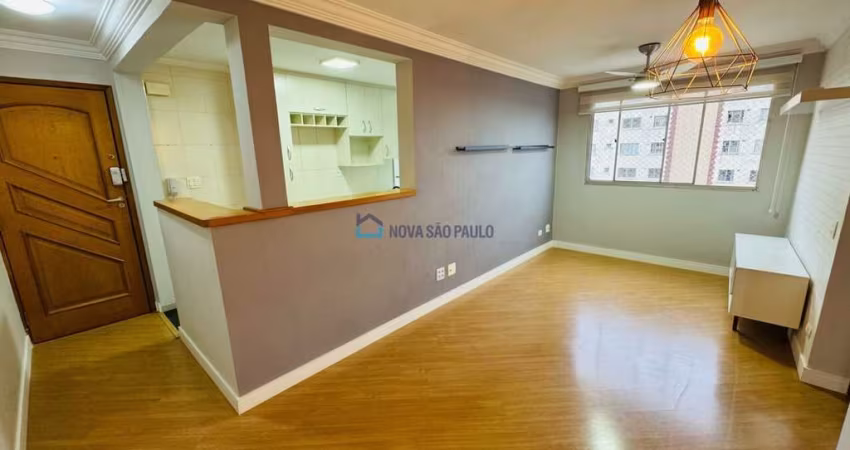 Apartamento 52m, 2 dormitórios, 1 vaga - 500m metro jabaquara