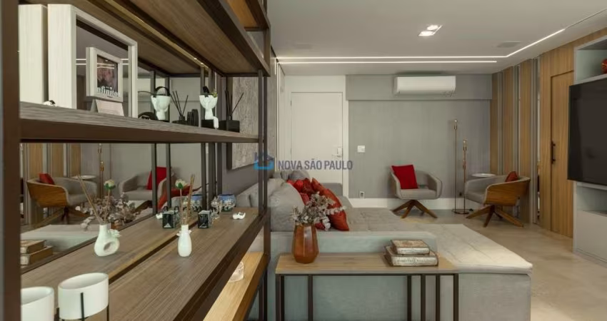 Lindo apartamento em andar alto, varanda gourmet e 2 vagas  de garagem!