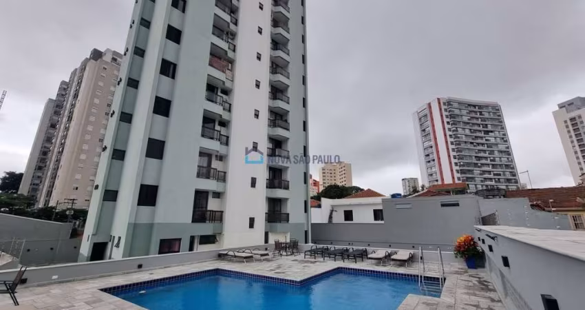 Apartamento planejado, 10º Andar, 1 Vaga Livre, lazer ! 6 min ( 550m) a pé Metrô Sta. Cruz