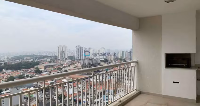 Apartamento à venda, com 127 m², 3 quartos, 2 vagas, varanda gourmet, metrô alto do ipiranga