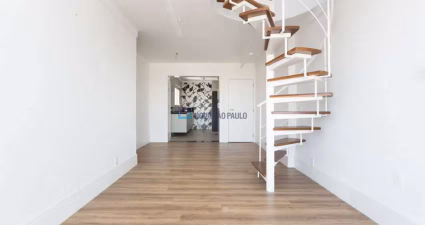 Cobertura duplex a venda em moema índios, com 182m²