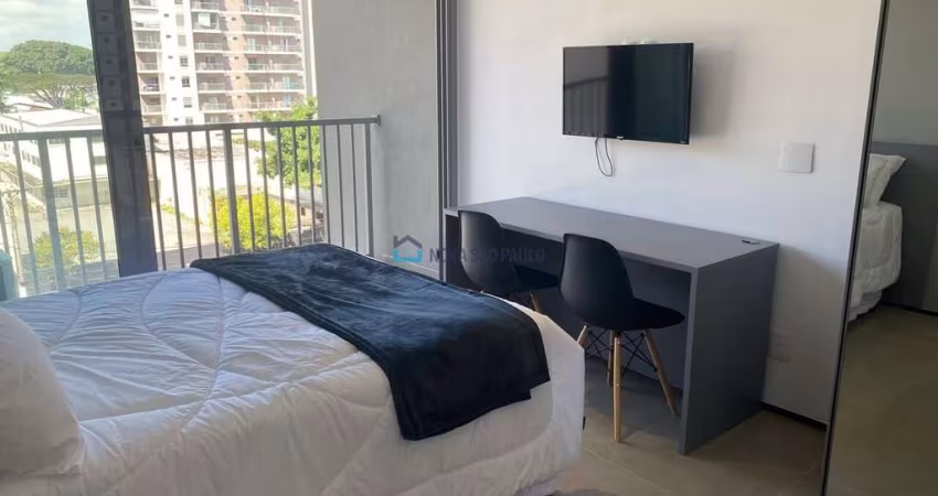 Studio à venda em Moema - Novo e equipado - 20 m2 300m. do Metrô  Eucalíptos