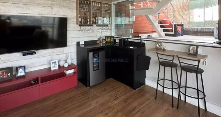 Cobertura 150m, 2 dormitorios, 2 vagas  - Ipiranga