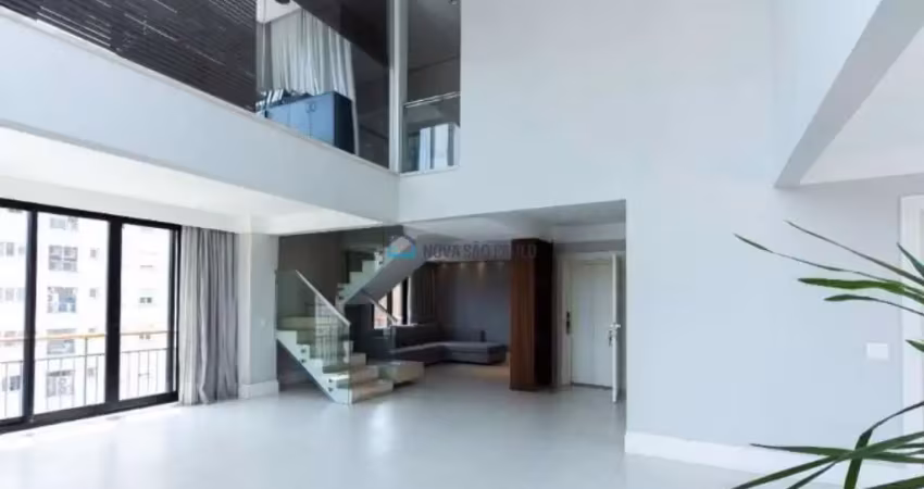 Apartamento duplex a venda com 3 suítes e 4 vagas a 600m estação moema metro,  500m colégio mobile