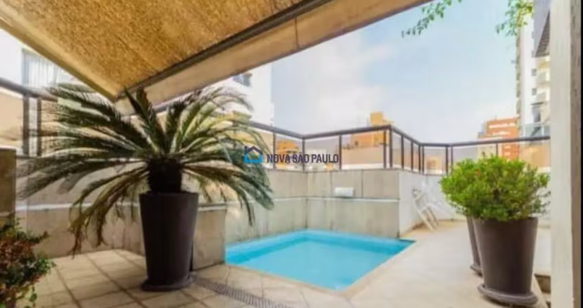 Cobertura Duplex Venda Moema, 340m² |2 suítes | 3 Vagas |Terraço com  Piscina e Churrasqueira.