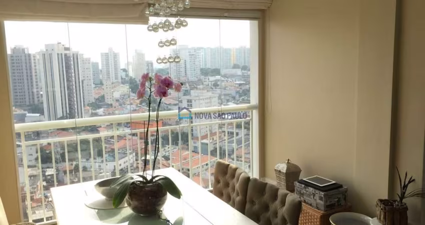 Apartamento à venda 2 dormitórios, 1 suíte, sacada , 2 vagas , 64m² - Saúde
