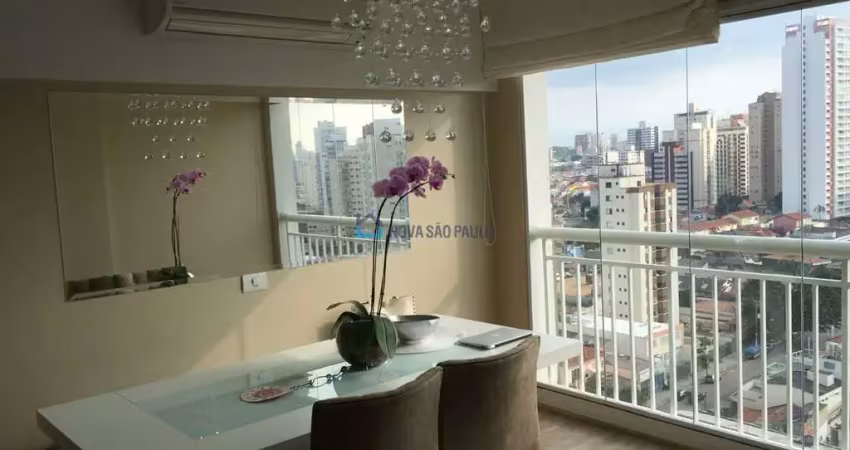 Apartamento à venda 2 dormitórios, 1 suíte, sacada , 2 vagas , 64m² - saúde