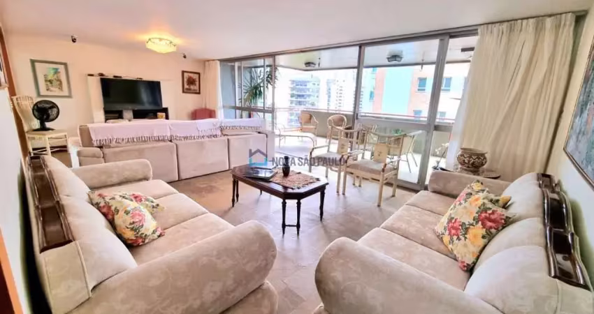 Apartamento 276m² 03 dormitórios 03 suítes 03 vagas - moema pássaros