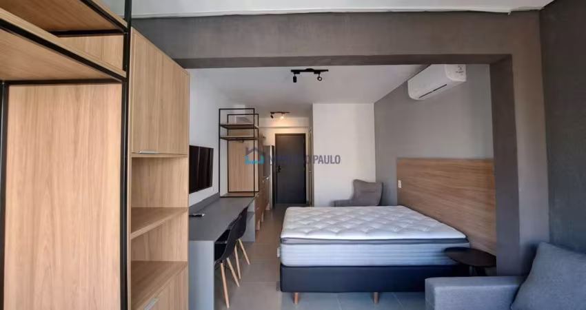 Studio novo e mobiliado à venda em Moema de 26 m²