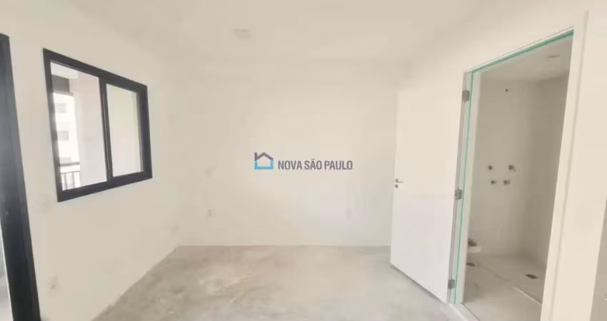 Av. jabaquara - mirandópolis/sp | metrô saúde: apartamento 1 dormitório suíte no contrapiso