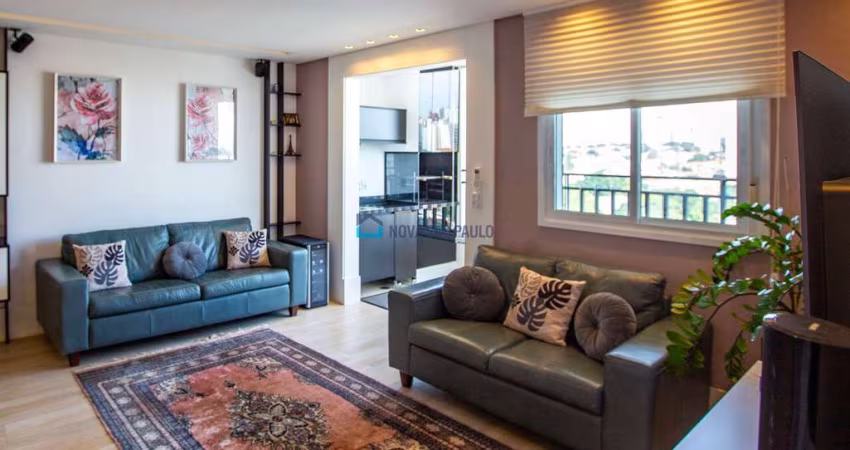 Apartamento à Venda na Saúde com 2 Dormitórios (1 Suíte), Varanda Gourmet, 2 Vagas