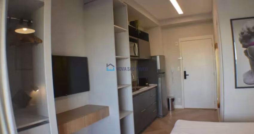 Studio mobiliado| 27 m²|Moema