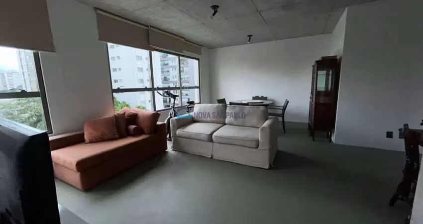 Apartamento no campo belo com 75m², 01 dormitório e 01 vaga de garagem