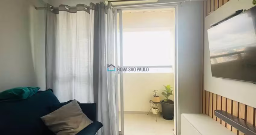 Apartamento com 02 dormitórios, 02 vagas - vila das mercês