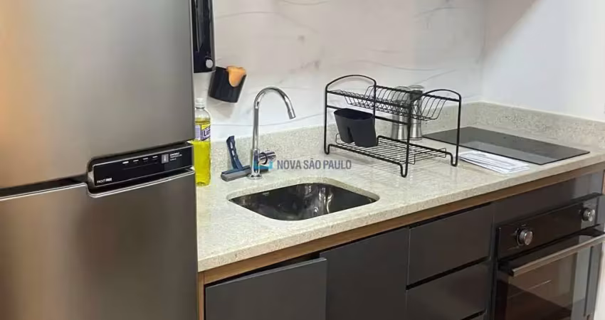 STUDIO 24 M² TODO MOBILIADO PRÓXIMO AO METRÔ