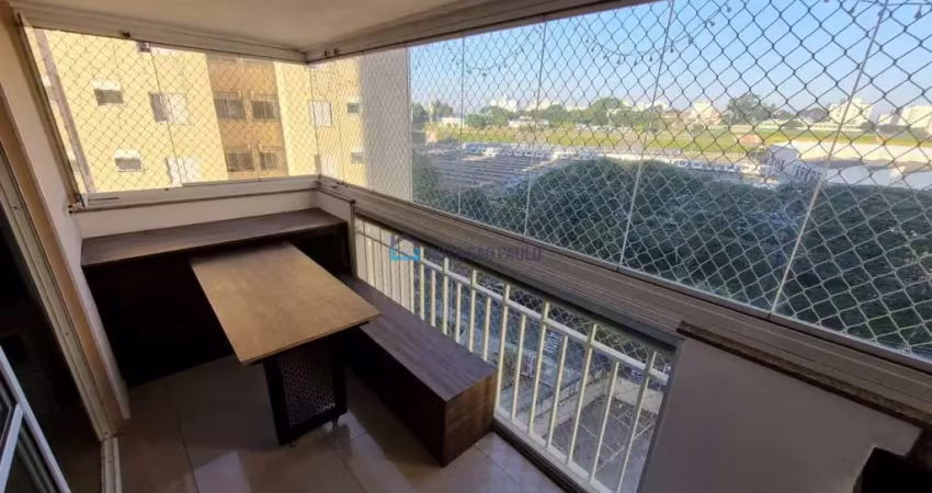 Apartamento 3 dormitórios, sacada gourmet, 2 vagas. jabaquara!