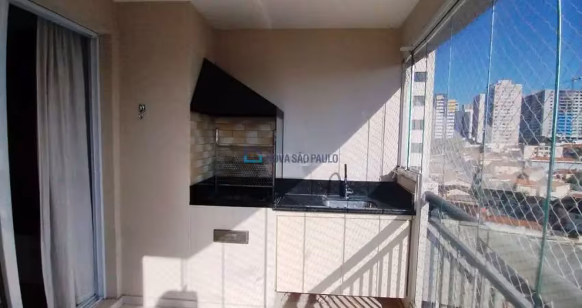Apartamento com varanda gourmet, próximo ao metrô praça da árvore