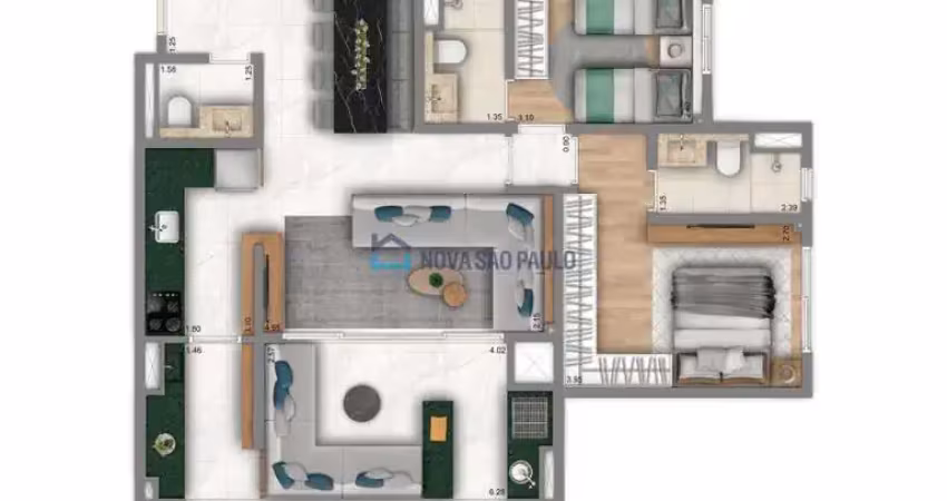 Apartamento com 2 quartos à venda na Rua Chamantá, --, Vila Prudente, São Paulo