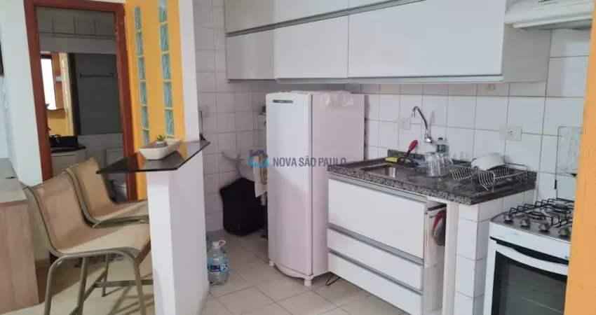 Studio tipo loft,  34m2,  1 dormitório, sala com sacada gourmet, 1 vaga. metrô conceição!