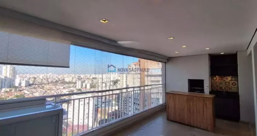 3 suítes, 2 vagas, depósito, 122m² de área útil, andar alto, próximoao metrô alto do ipiranga.