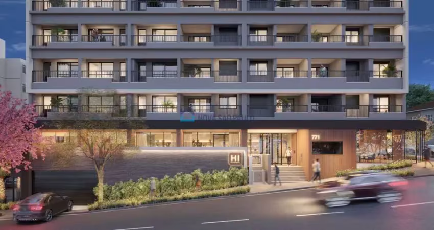 Studio 34,42m 1 dormitório, 1 vaga - 600 m metro hospital são paulo