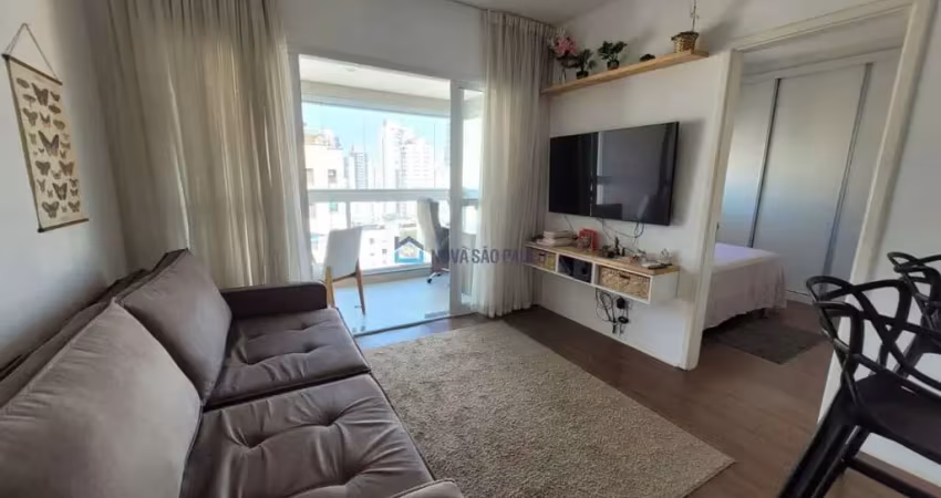 Apartamento 1 dormitório 1 vaga demarcada + depósito. saúde