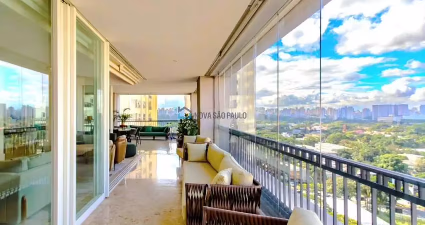 Apartamento 461m² 04 suítes 05 vagas - moema pássaros