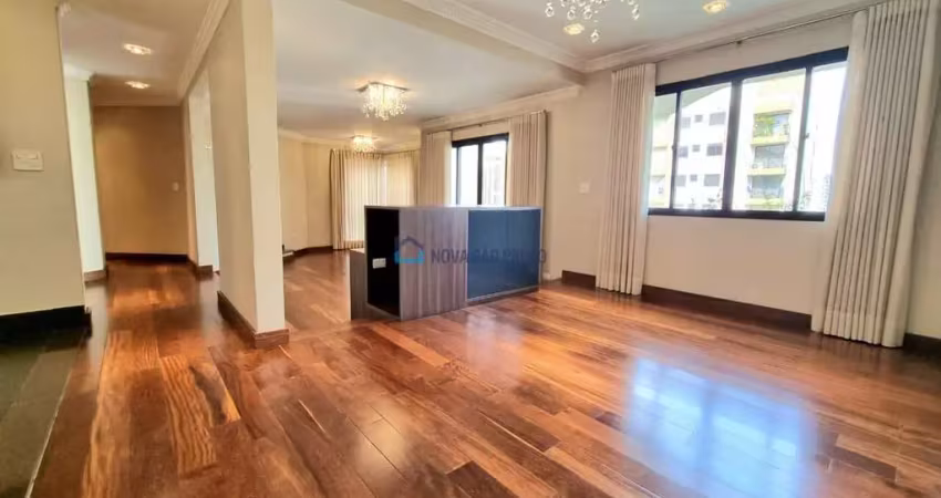 Apartamento 176m²,  04 dormitórios 02 suítes 2 vagas - moema índios