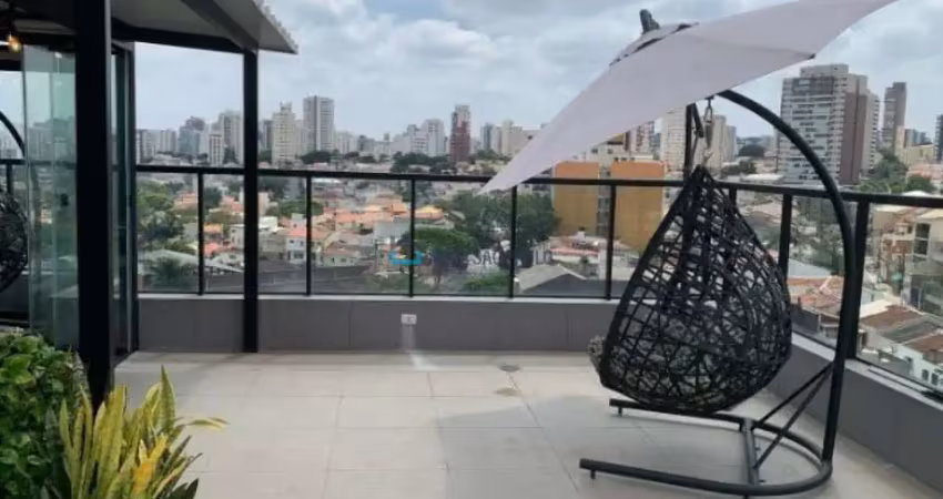Cobertura 178m², 3 quartos sendo 2 suítes, mirandópolis.