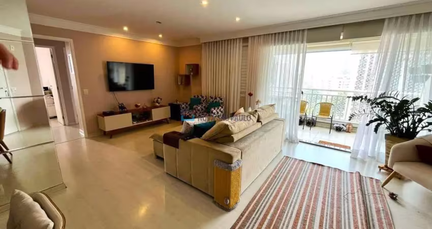 Apartamento jd. lar são paulo - região da vila sonia - 3 suítes 2 vagas