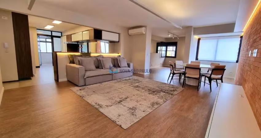 Apartamento 120m²  03 dormitórios 01 suíte 02 vagas - moema pássaros