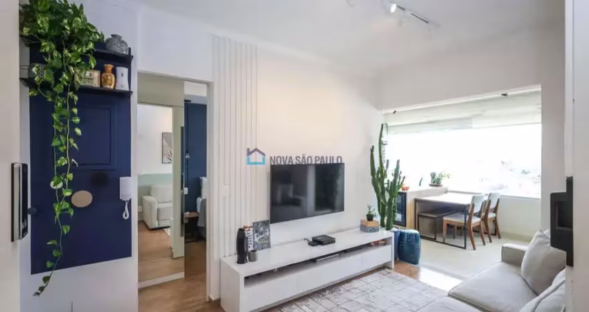 Apartamento com 1 dormitório, 1 vaga de garagem - 500 metros do metrô alto do ipiranga