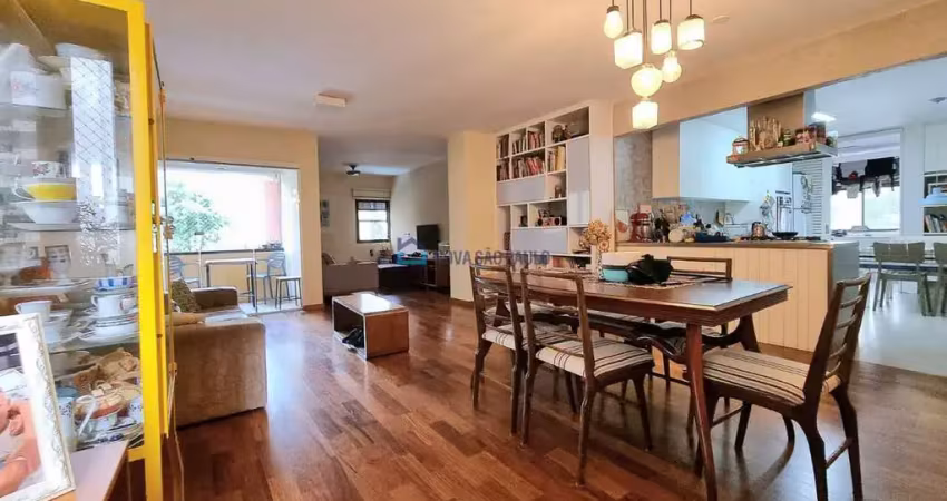 Apartamento 120m²  03 dormitórios 01 suíte 02 vagas - moema pássaros