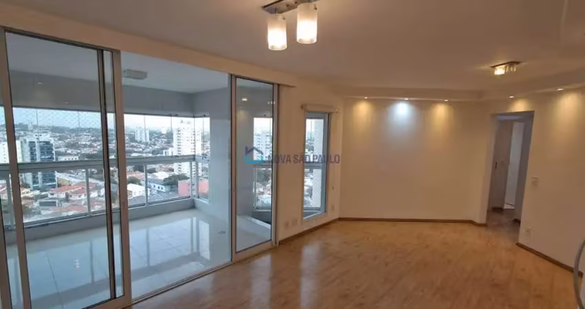 Apartamento com varanda gourmet à venda na vila clementino com 3 quartos e 2 vagas de da garagem.