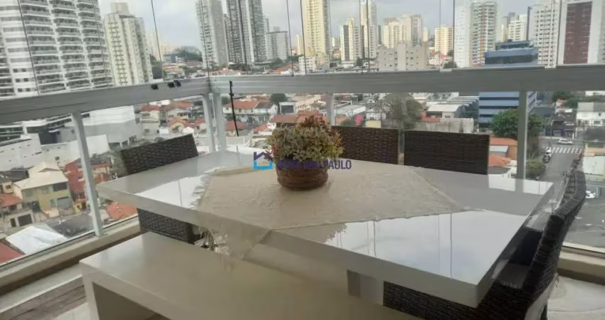 Apartamento com 4 quartos, suíte, varanda gourmet, andar lato, pertinho do metrô santos imigrantes!