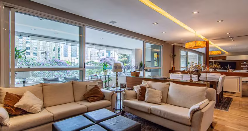Apartamento com 3 dormitórios à venda no itaim bibi, com 146 m². o imóvel conta com 3 dormitórios, s