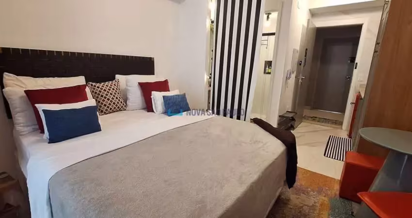 Studio mobiliado e moderno na vila mariana, próximo ao metrô