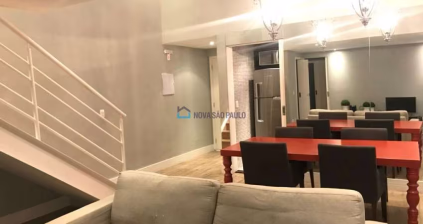 Apto Duplex com 02 dormitórios na região do Brooklin