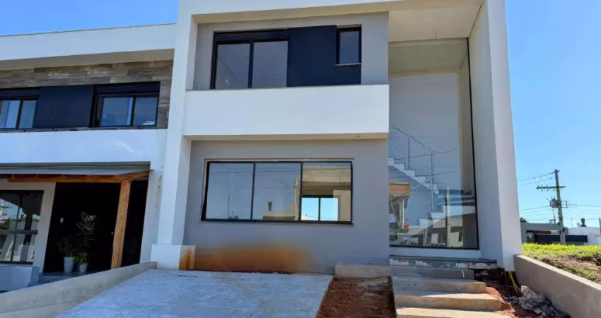 Casa de condomínio 3 dormitórios à venda no bairro vila augusta com 137 m² de área privativa - 2 vagas de garagem