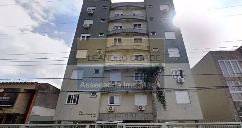 Apartamento 1 dormitório à venda no bairro são geraldo com 56 m² de área privativa - 1 vaga de garagem
