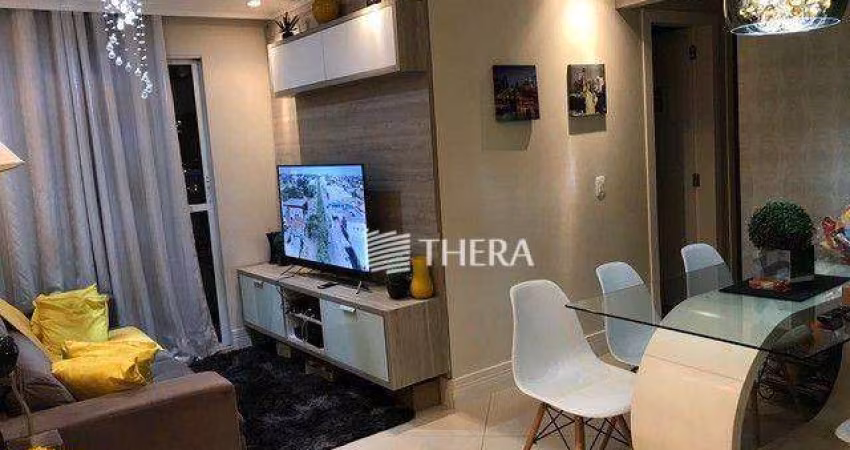Apartamento com 3 dormitórios à venda, 79 m² por R$ 429.000,00 - Parque Erasmo Assunção - Santo André/SP