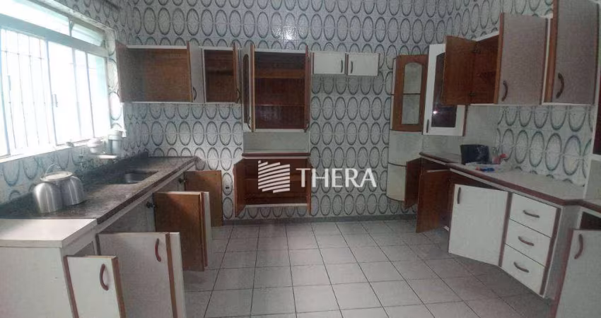 Sobrado com 3 dormitórios para alugar, 100 m² por r$ 2.745,00/mês - vila aquilino - santo andré/sp