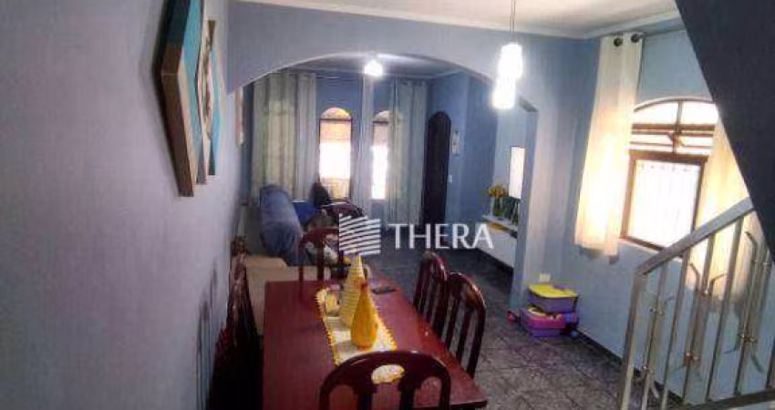Sobrado com 3 dormitórios à venda, 156 m² por R$ 494.000,00 - Jardim Las Vegas - Santo André/SP