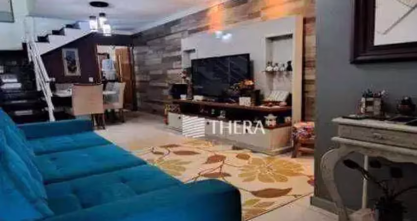 Sobrado com 3 dormitórios à venda, 94 m² por r$ 570.000,00 - jardim jamaica - santo andré/sp