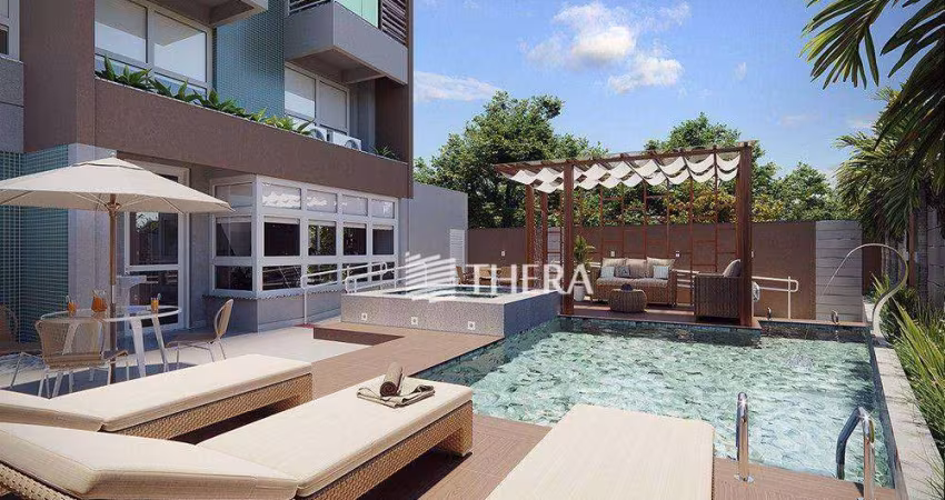 Apartamento com 1 dormitório à venda, 29 m² por R$ 425.000,00 - Jardim - Santo André/SP