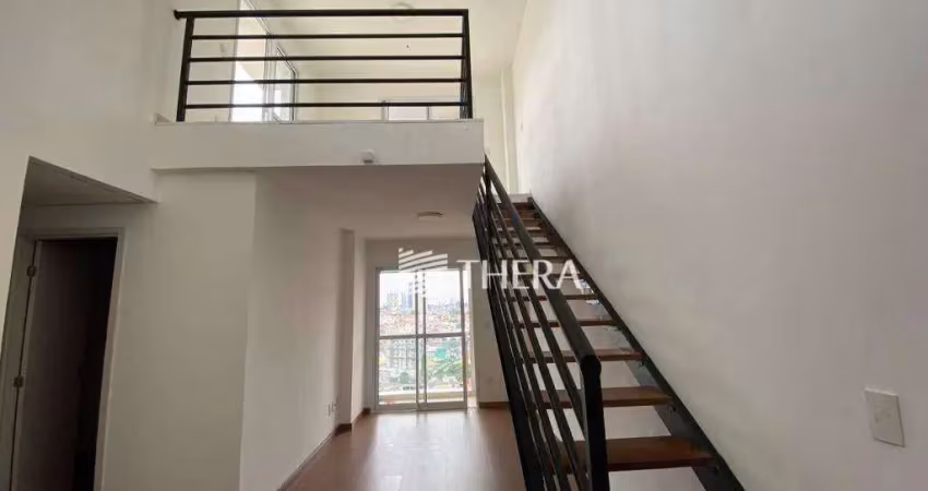 Cobertura com 2 dormitórios para alugar, 130 m² por r$ 3.610,00/mês - vila leopoldina - santo andré/sp