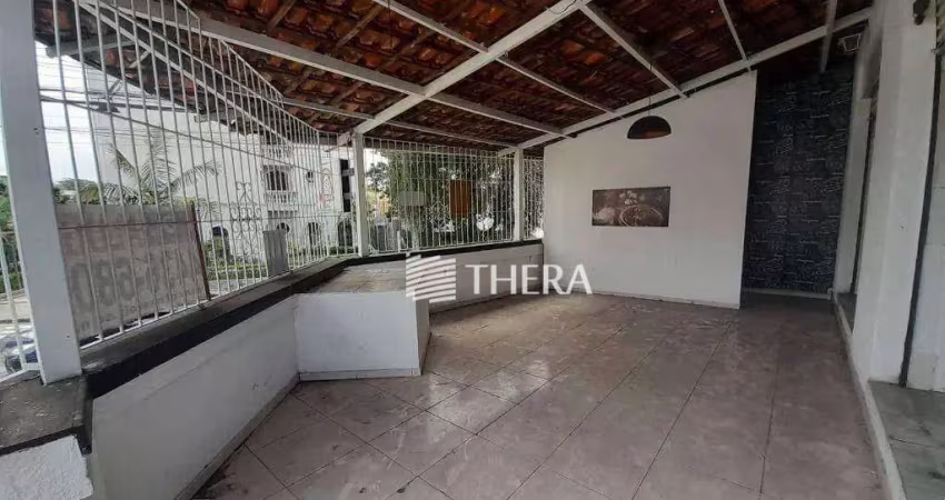 Salão para alugar, 83 m² por r$ 3.063,00/mês - vila bastos - santo andré/sp