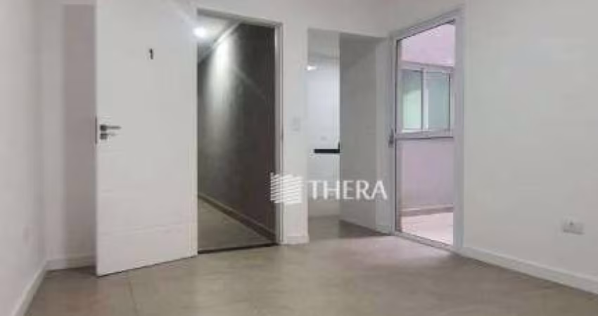Apartamento à venda, 76 m² por R$ 445.000,00 - Vila Camilópolis - Santo André/SP
