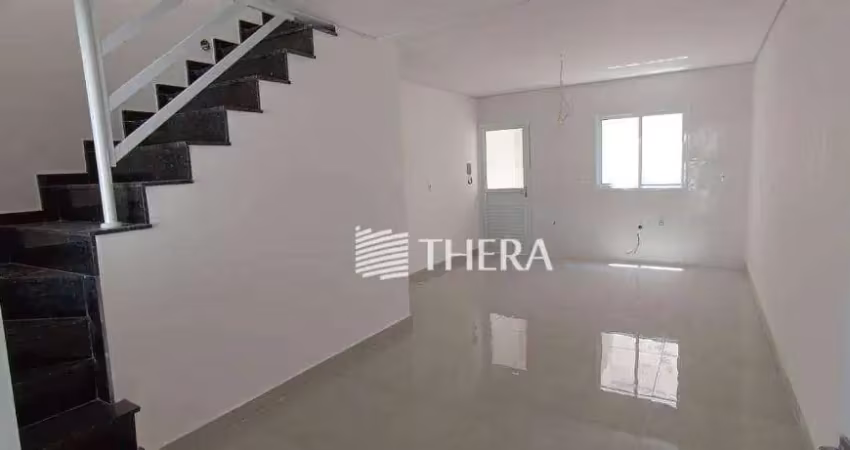Sobrado à venda, 122 m² por r$ 630.000,00 - vila homero thon - santo andré/sp